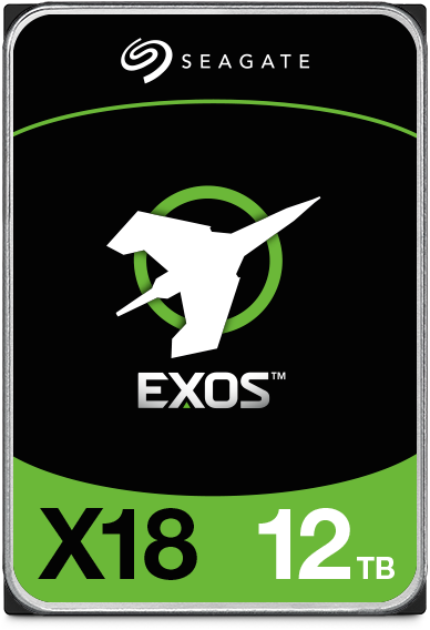 Productafbeelding Seagate Exos X18 SED (12 TB, 3.5", CMR)