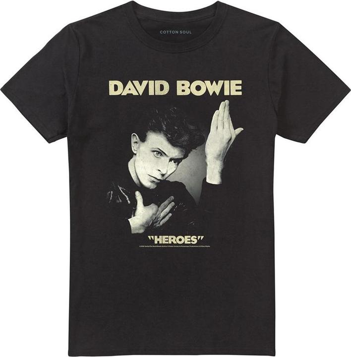 Produktbild David Bowie Heroes TShirt (S)