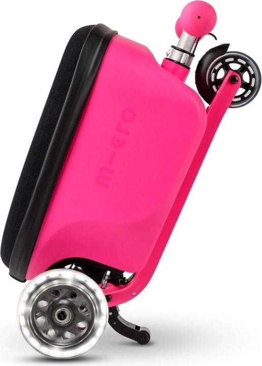 Actual product image Micro Kickboard Luggage Junior Patch & Play Pink
