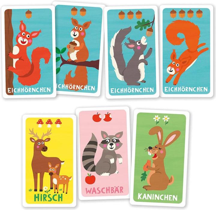 Actual product image Quartet - Forest Animals (German)