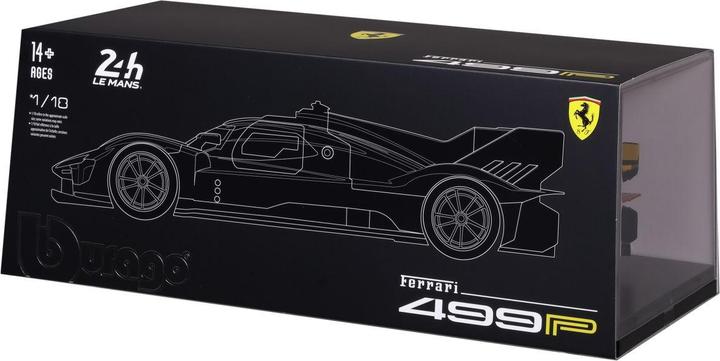 Image du produit Bburago Ferrari Signature 499P LeMans Champ. 2024 1/18 rot