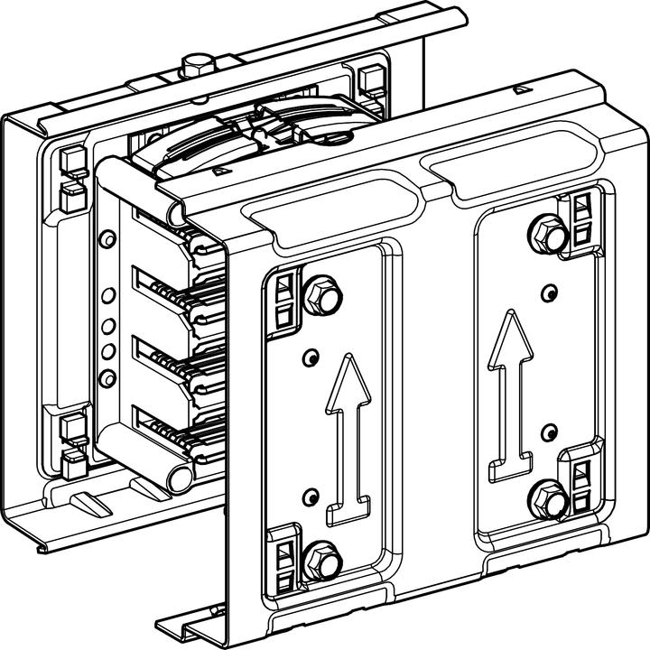 Produktbild Schneider Electric SE KSA-400ZJ4 Verbindungsblock 400A
