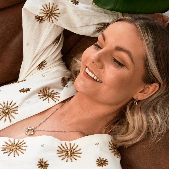 Immagine prodotto Hot Diamonds Collana Trio (Argento 925, 45 - 55 cm)