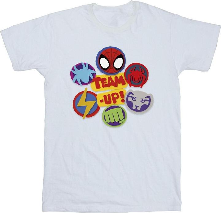 Image du produit - T-shirt SPIDEY AND HIS AMAZING FRIENDS TEAM UP - Homme (4XL)