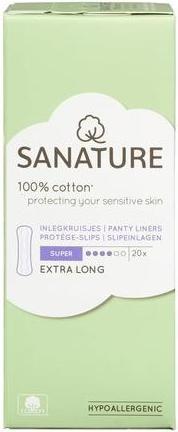 Actual product image Sanature Pantyliners Super 20s (20 x)