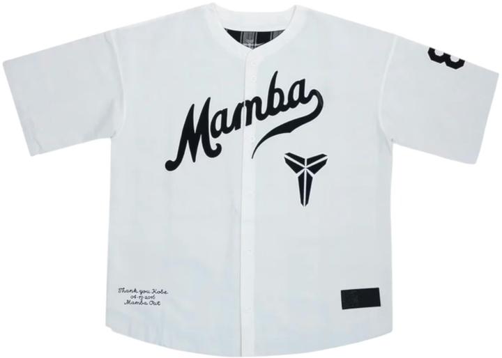 Image du produit Nike Kobe Bryant Baseball Jersey White (XL)