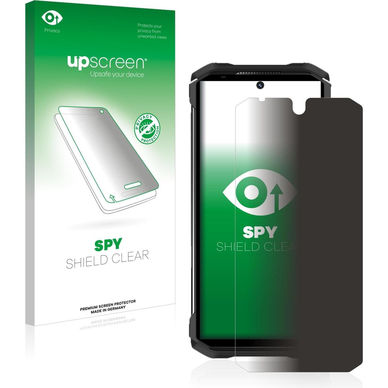 upscreen Spy Shield Blickschutzfolie (1 Stück, Doogee S98), Smartphone Schutzfolie, Blau