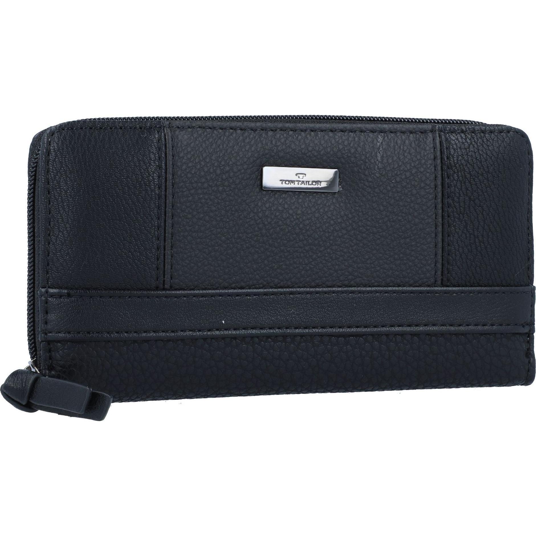 Thumbnail - Tom Tailor, Damen, Portemonnaie, Juna Geldbörse 19 cm, Schwarz