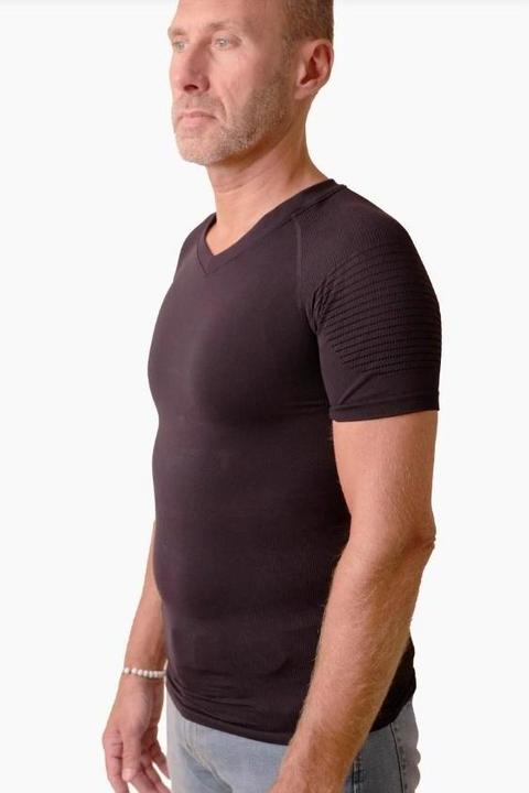 Immagine prodotto Anodyne Camicia Posture da uomo, nera taglia M/L (M, L)