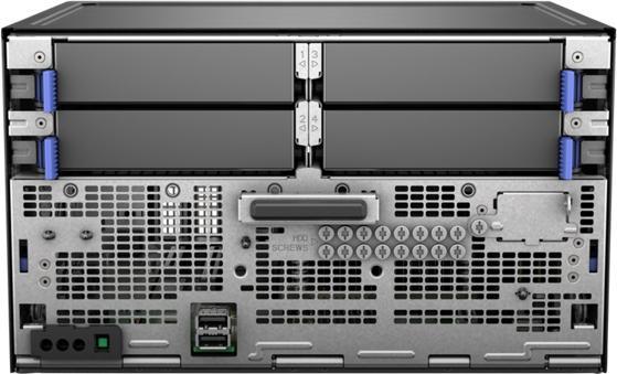 Produktbild HPE ProLiant MicroServer Gen11 6325P 3.5GHz 4c 1P 1x32GB-U 4LFF-NHP 2x4TB HDD 1x180W PS EU Server (32 GB, Micro Server)