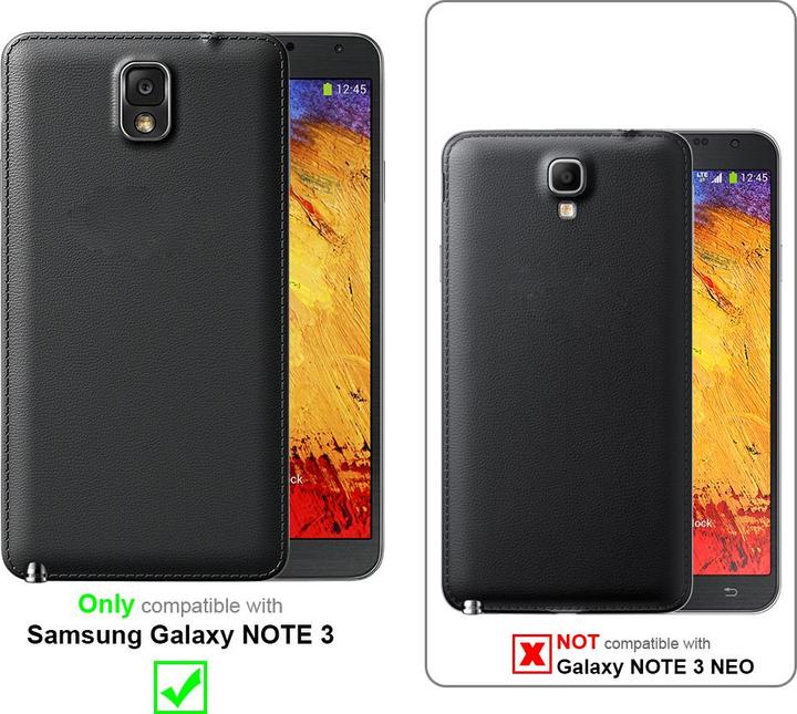 Actual product image Cadorabo Case for Samsung Galaxy NOTE 3 with belt clip (Samsung Galaxy Note 3)