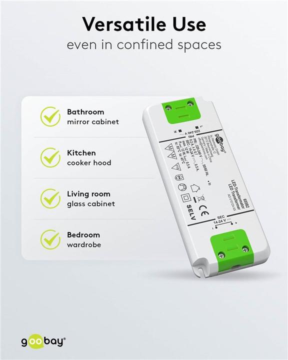 Image du produit Goobay Transformateur LED à courant constant