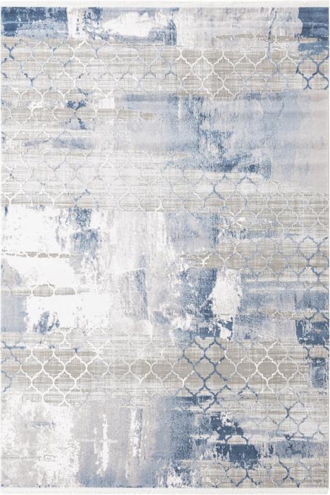 Blau, Creme, Grau