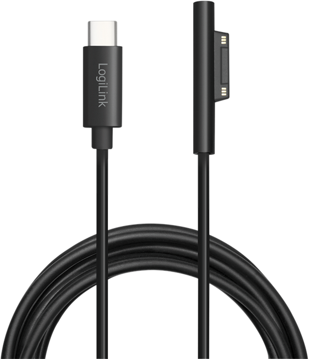 Actual product image LogiLink USB-C to Microsoft Surface (1.80 m, USB 3.2 Gen 1)