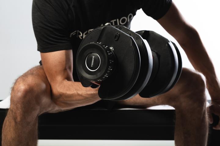 Actual product image Swip Adjustable Dumbbells (1 x 2.5 kg - 24 kg)