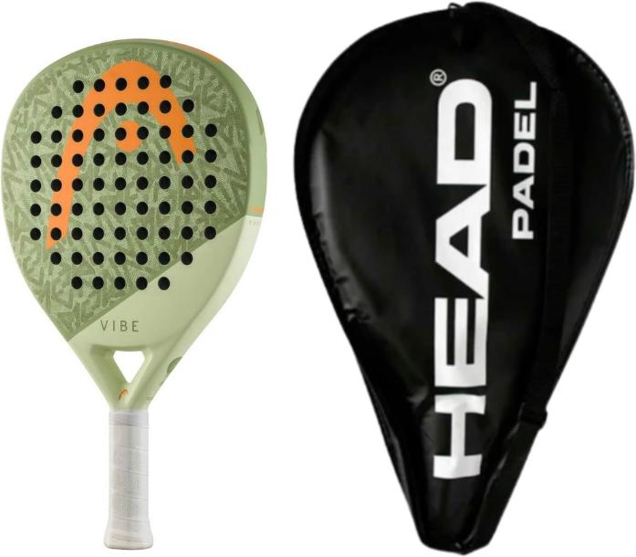 Head VIBE 2026 VERT/ORANGE HOUSSE