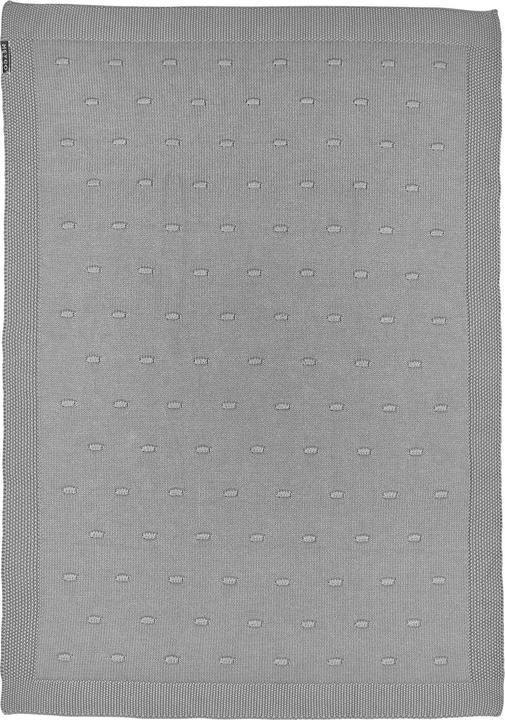 Immagine prodotto Meyco Coperta per bambini Knots - grigio - 75x100cm (75 x 100 cm)