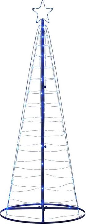 Image du produit vidaXL Sapin de Noël en forme de cône 200 LED 182 cm