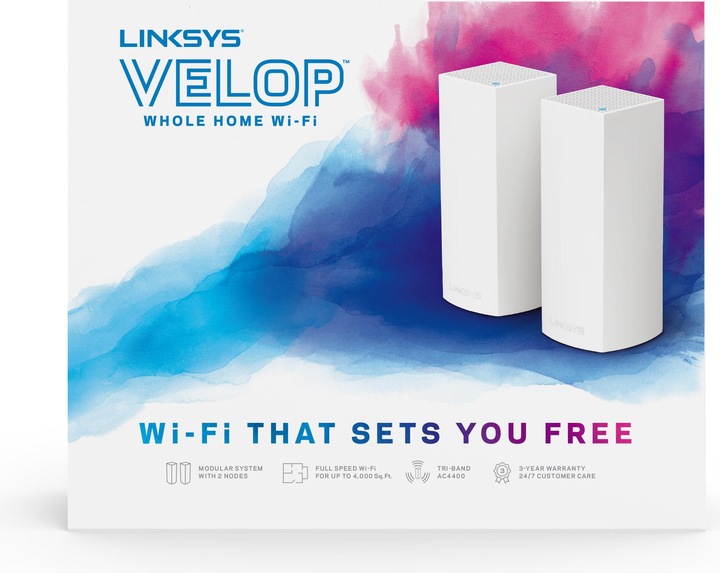 Produktbild Linksys Velop Tri Band - 2er-Set