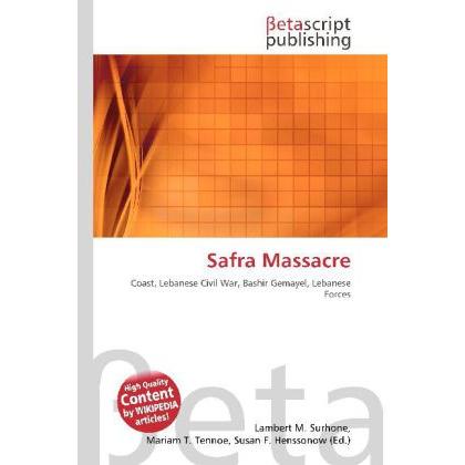 Safra Massacre, Sachbücher