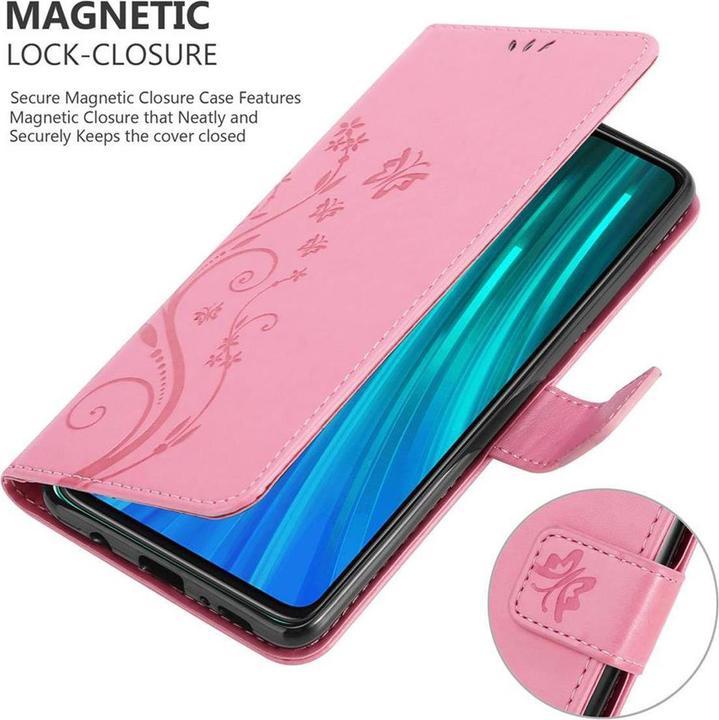 Produktbild Cadorabo Flower Book Cover (Xiaomi Redmi Note 8 Pro)