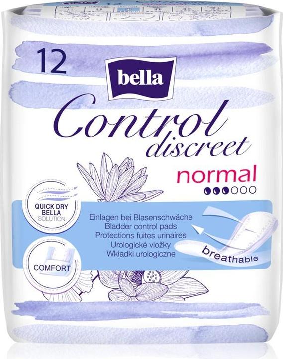 Bella Control Discreet Incontinence Pads for Mild Bladder Weakness (12x)