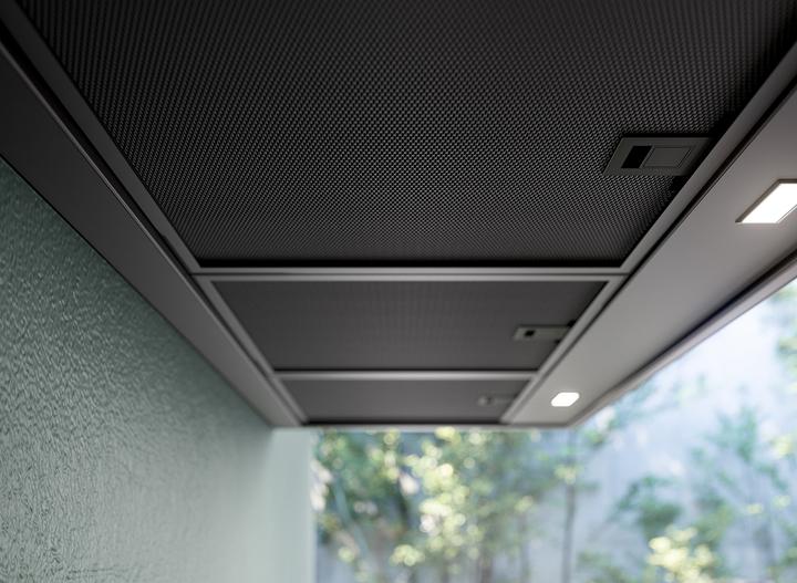 Produktbild Falmec Dunstabzugshaube Wand Evo Plus MERCURIO 60 N P Schwarz (Wandhaube)