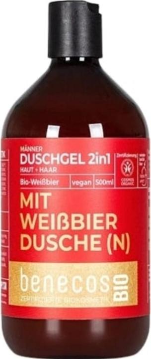 Produktbild Benecos Duschgel 2in1 Weissbier (500 ml)