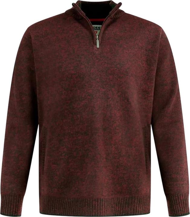 Produktbild DUKE D555 Cramlington Sweatshirt mit kurzem Reissverschluss Jerseyware Kingsize (4XL)