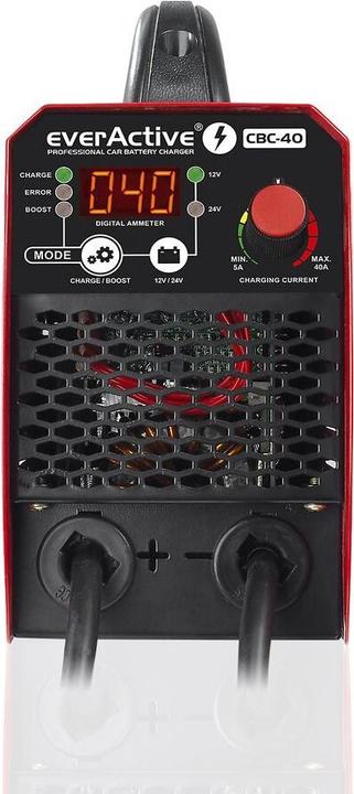 Image du produit Everactive chargeur de batterie automatique inverseur 12 / 24V avec fonction boost 300A (12V, 24V, 60 A)