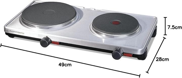 Produktbild Rommelsbacher AK 3099/E Kochfeld Edelstahl Arbeitsplatte