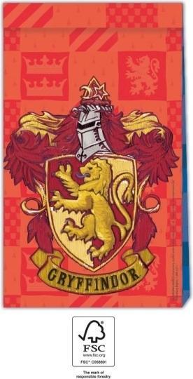 Produktbild Procos Partytüten Harry Potter FSC (Geschenktüte, 4 x)