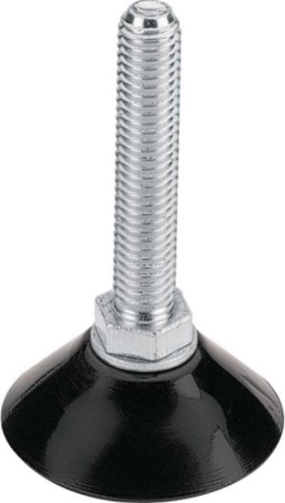 Hettich Verstellschraube Stahl schwarz Regale, Raumteiler, Trennwände (1 Stk.)