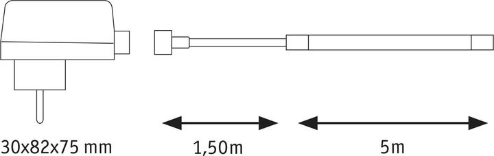 Productafbeelding Paulmann LED-strip SimpLED Outdoor 6500 K, 5 m set (Daglicht, 500 cm, Interieur, Buiten)