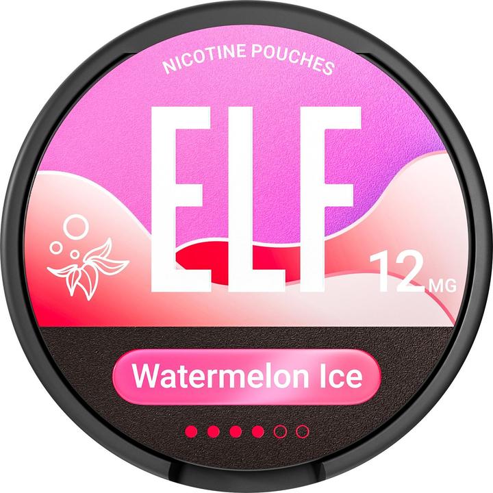 Elfbar ELF Snus Watermelon Ice 12mg (Nicotine-free snus, 12 mg)