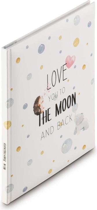 Actual product image Hama Baby diary "To The Moon", 22x29 cm, 46 illustrated pages (29 x 22 cm)