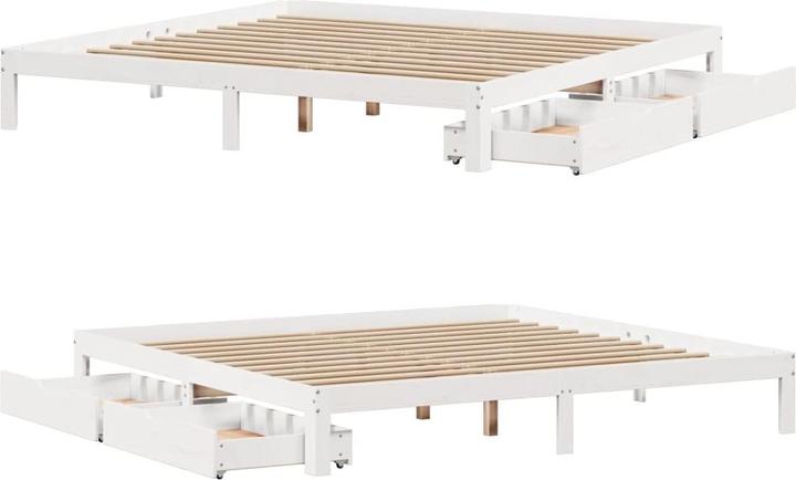 Actual product image vidaXL Bettrahmen (180 x 200 cm)