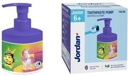 Image du produit Orkla Dentifrice Junior Pompe Raisin 1450ppm 150ml (150 ml)