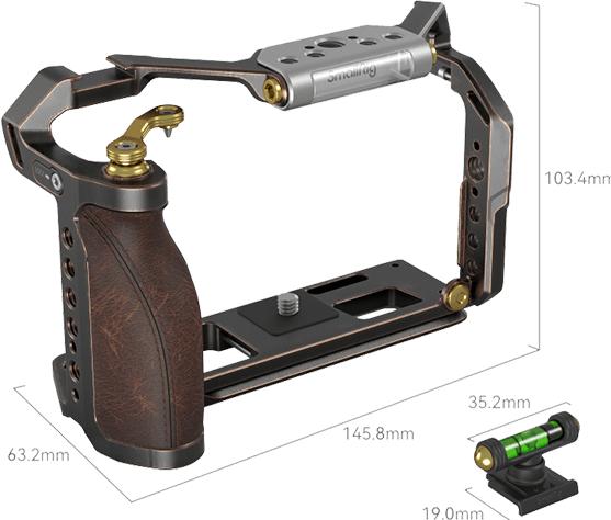 Actual product image SmallRig 3872 Retro Handheld Cage Kit for FUJIFILM X-T5 (Novelty) (Cage)
