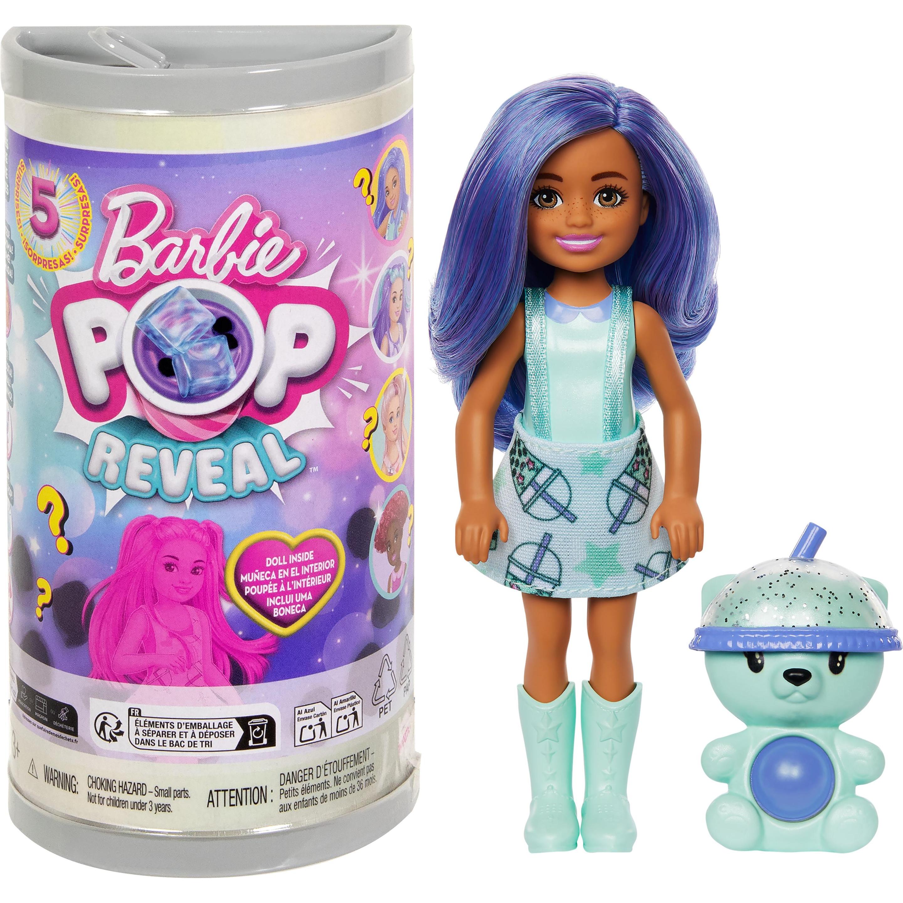 0 Barbie Pop! Reveal Boba Series Chelsea Asst.