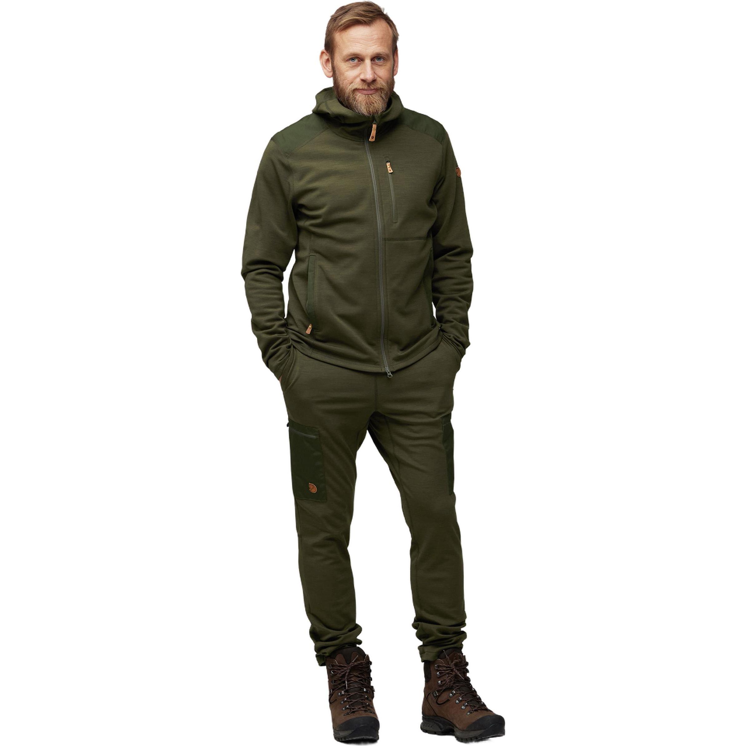 Thumbnail - Fjällräven, Herren, Jacke, Keb Fleece Hoodie (L), Blau, L