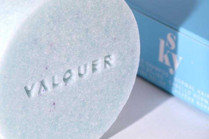 Actual product image Valquer Sky Champu Solido Cabello Normal 50 G (Solid shampoo)