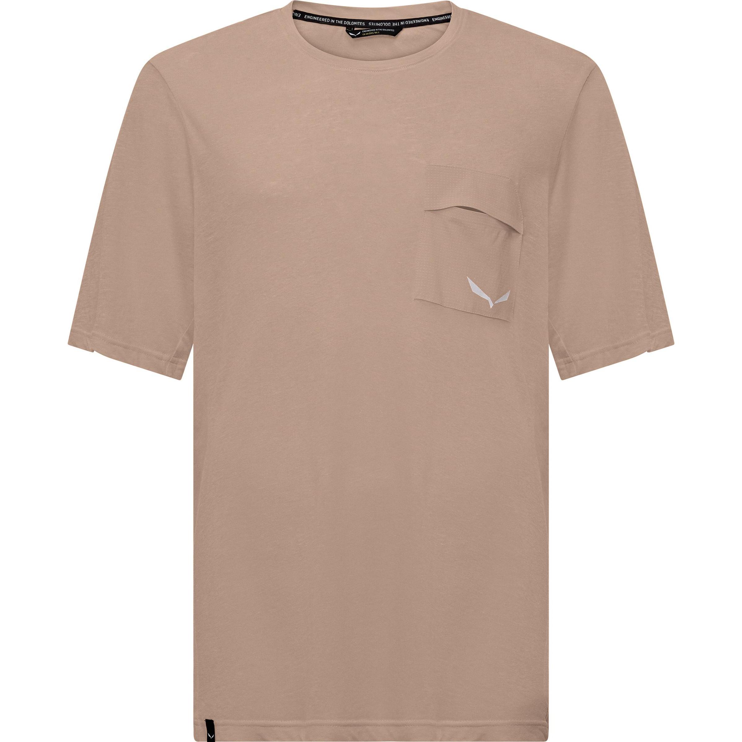 Salewa, Herren, Shirt, Agner Hemp/DST T-Shirt, Braun, (L)
