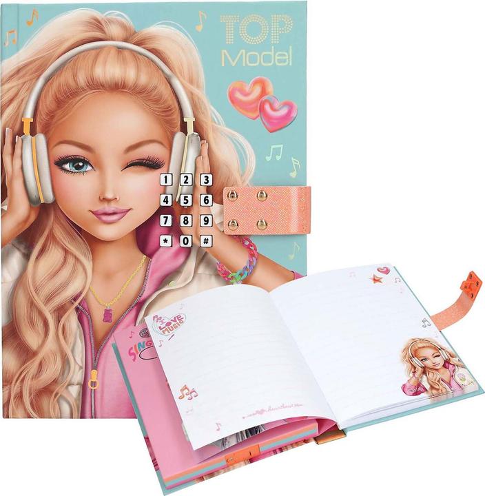 Produktbild Top Model TOPModel-Tagebuch mit Code und Musik