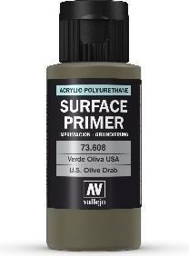 Image du produit Vallejo Surface Primer - U.S. Olive Drab (73.608)