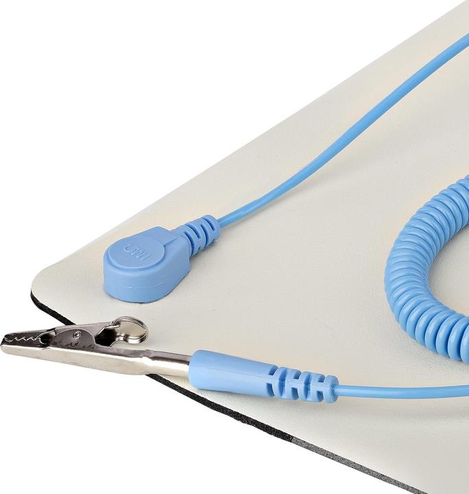 Produktbild StarTech com SM-ANTI-STATIC-MAT, Beige, Noir, Polyvinyl chloride (PVC), Polyvinyl chloride (PVC), Ta