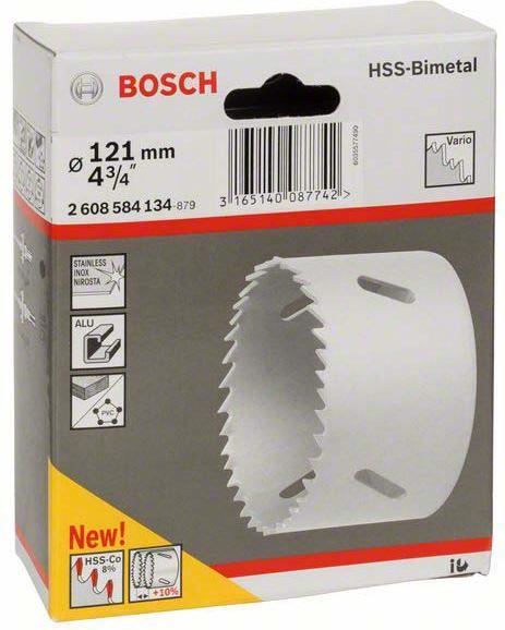 Image du produit Bosch Professional Zubehör Scie cloche bimétal HSS pour adaptateur standard, 121 mm, 4 3/4 pouces (121 mm)