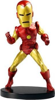 Actual product image Neca Marvel Classic Extreme Head Knocker bobblehead figure Iron Ma