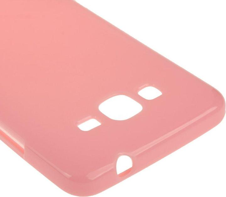 Actual product image König Design Protective cover TPU Case for mobile Samsung Galaxy Grand Prime SM G530H Pink (Samsung Galaxy Grand Prime)