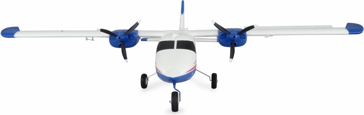 Actual product image Amewi AMXPlanes P68 high-wing blue twin-engined (Multi motor)
